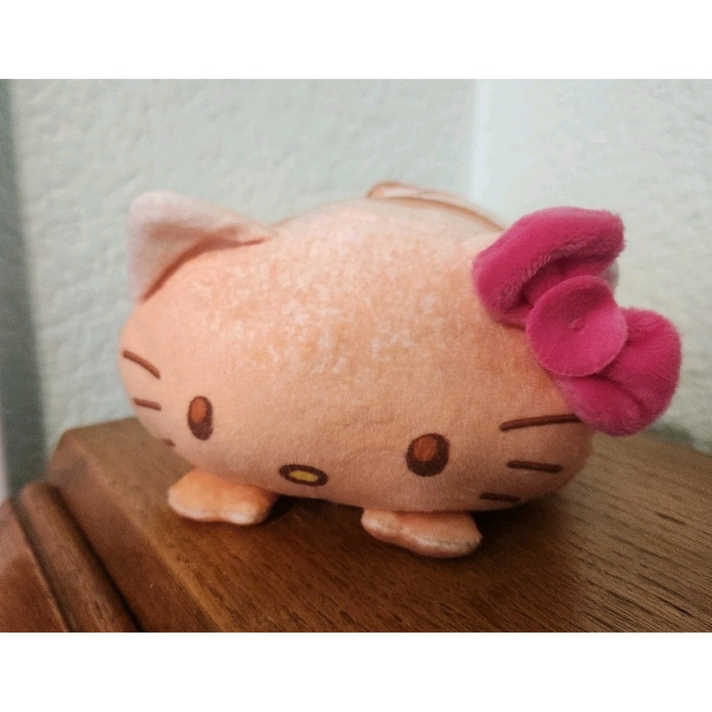 Hello Kitty Cookeez Makery Bread Plush Moose Toys Sanrio pink bow w/ sound